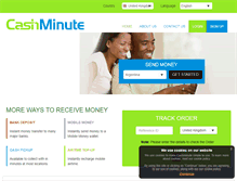 Tablet Screenshot of cashminute.com